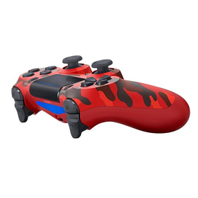 Багатофункційний джойстик DualShock 4 для Sony PS4 V2 червоний камуфляж, фото 3
