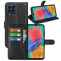 Чехол-книжка Litchie Wallet Samsung Galaxy M53 5G Black CP, код: 8112429