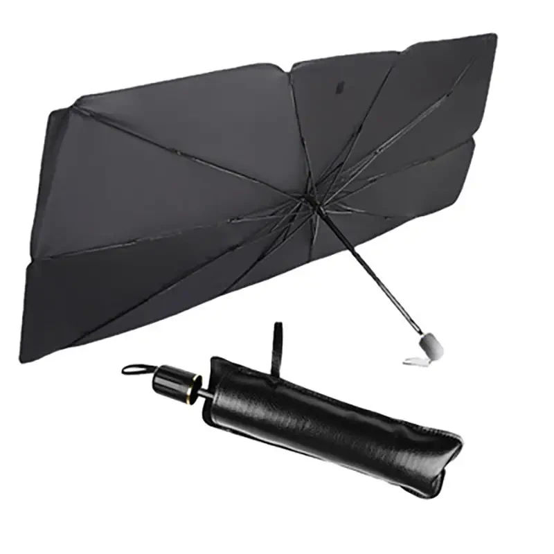 Автомобильный солнцезащитный зонтик на лобовое стекло 78х136 см SaleMarket - фото 2 - id-p2187623000