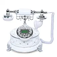 Ретро-телефон Винтаж Европейский проводной телефон для офиса Домашний настольный декор