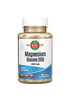 Kal, Magnesium Orotate, оротат магнію 200, 200 мг, 120 капсул VegCap (50 мг у капсулі