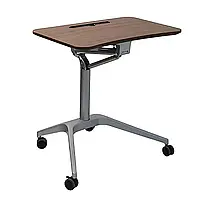 Стол для ноутбука Подставка для ноутбука Регулируемая высота Мобильная подставка для ноутбука Стол-тележка