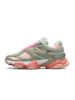 Кроссовки Женские кроссовки New Balance 9060 Gray Pink (Нев Балансе)