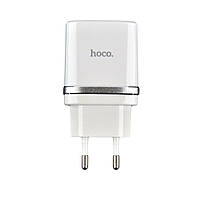 Сетевое зарядное устройство Hoco C12Q QC 3.0 3A 18 Вт кабель Micro USB Белый CP, код: 7714455