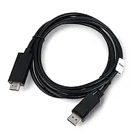 Кабель DisplayPort - HDMI - 1,8 м - Lanberg CA-DPHD-11CC-0018-BK