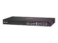 Комутатор Hpe Aruba 6100, 24xGE, 4xSFP Ports, LT Warranty