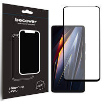 Стекло защитное BeCover Tecno POVA Neo 3 (LH6n) Black (710045) h