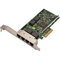 Мережева карта Dell Broadcom 5719 QP 1Gb Network Interface Card, Low Profile,CusKit