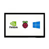 Сенсорный экран - емкостный LCD IPS 10.1&#039;&#039; 1024x600px HDMI - для Raspberry Pi и Jetson Nano -