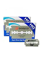 Сменные лезвия для безопасной бритвы Dorco Platinum двухсторонние упаковка