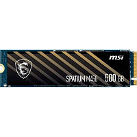 Накопичувач SSD M.2 2280 500GB SPATIUM M450 MSI (S78-440K220-P83) h
