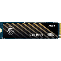 Наель SSD M.2 2280 500GB SPATIUM M450 MSI (S78-440K220-P83) h