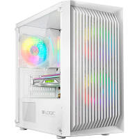 Корпус Logic concept ATOS MESH+GLASS ARGB fans 3x120mm WHITE (AM-ATOS-20-0000000-0002) h