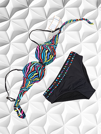 Купальник раздельный Samegame 851 Майя голубой(В НАЛИЧИИ ТОЛЬКО 44 46 48 50 52 УКР р-ры), фото 1