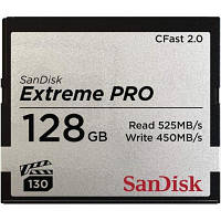 Карта пам'яті SanDisk 128GB Compact Flash eXtreme Pro (SDCFSP-128G-G46D) h