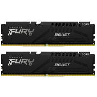 Модуль памяти для компьютера DDR5 64GB (2x32GB) 5600 MHz Beast Black Kingston Fury (ex.HyperX)