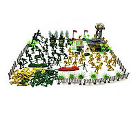 Игровой набор фигурок "Комбат", 150 элементов. Multicolor (129819)