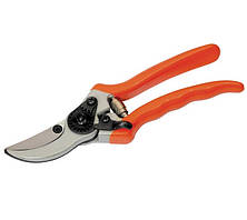 Секатор садовий MASTERTOOL 215 мм, ручки AL+PVC, лезо знімне (14-6110) артикул 4656057