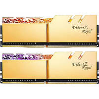 Оперативная память для компьютера DDR4 32GB (2x16GB) 3200 MHz Trident Z Royal G.Skill (F4-320 PS, код: 6539209