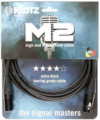 Кабель мікрофонний Klotz M2 Superior Microphone Cable 1m