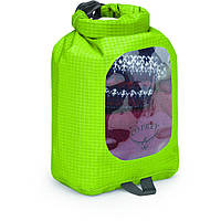 Гермомешок Osprey DrySack 3L w/Window limon/зеленый