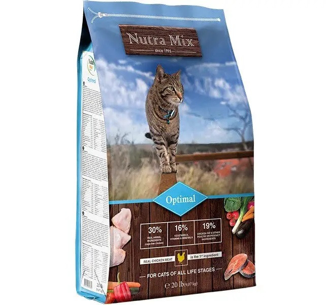 Корм сухий для кішок Nutra Mix Optimal НУТРА МІКС ОПТІМАЛ на вагу 250 г