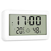 Цифровий термометр - гігрометр UChef CX-1206, термогігрометр з будильником / годинником / календарем / індикатором комфорту