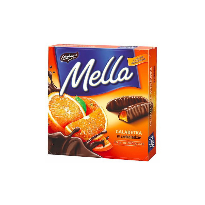 Mella Galaretka Шоколадні цукерки з желе 190 г асорті