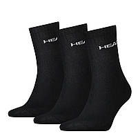 Носки Head Short Crew Unisex 3-pack 35-38 Black 771026001-200