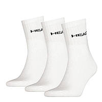 Носки Head Short Crew Unisex 3-pack 35-38 White 771026001-300