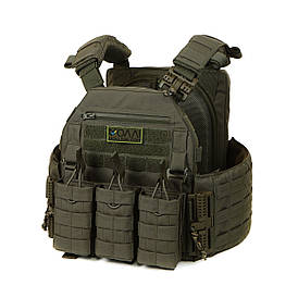 Плитоноска МІЦЬ 2.0 зі швидким скиданням Ranger Green (PLATE CARRIER) МОЛЛІ PL-023