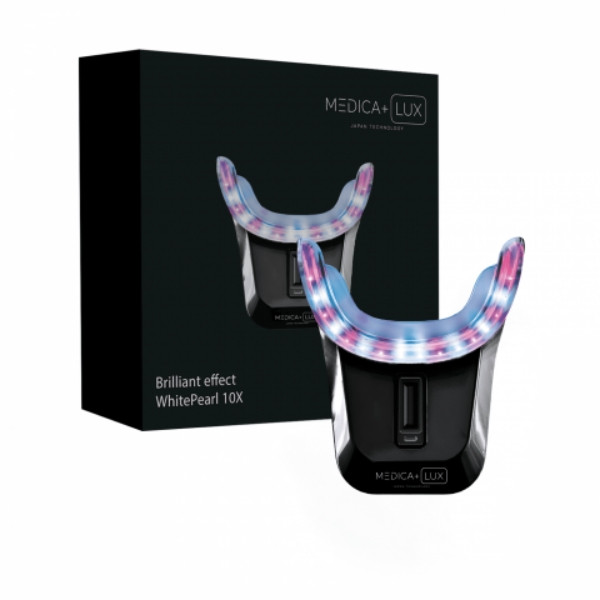 Капа для зубів відбілююча Medica+ WhitePearl 10X (Японія) Чорна 50985/1, фото 1