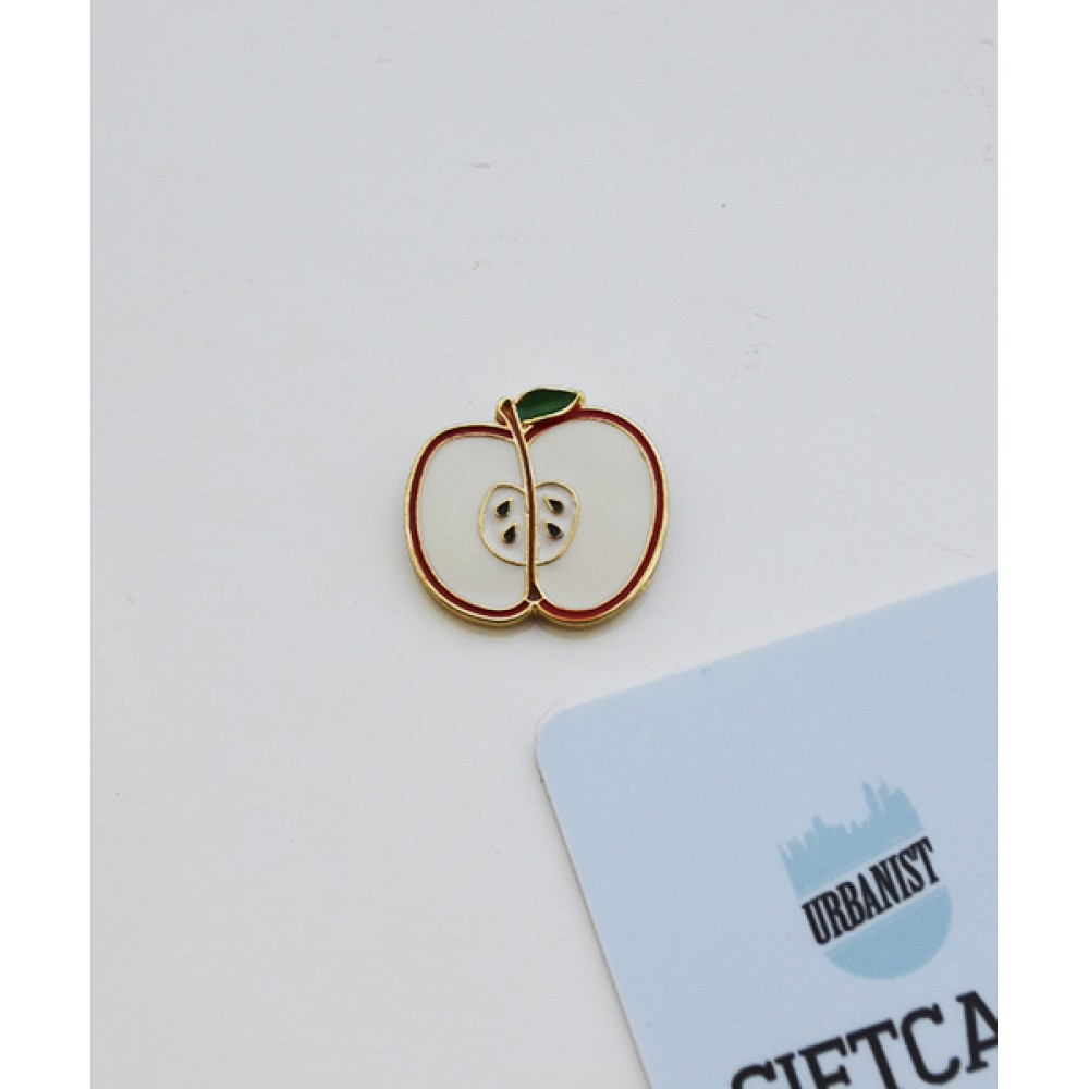 Металевий пін (upn-057) Half Apple