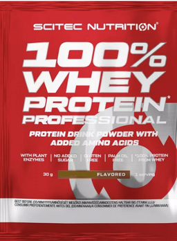 100% Whey Potein Professional (30 g strawberry-white chocolate)