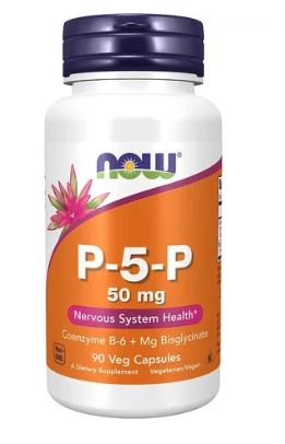 P-5-P 50 mg B-6 + MG ( 90 caps)