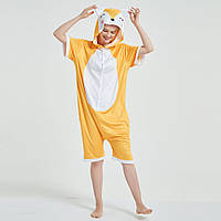 Кигуруми взрослая BearWear Лиса летняя (ледяной шелк) 168 - 173 см L Оранжевый (1000221-L)