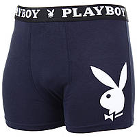 Трусы-боксеры Playboy Men's Underwear Classic 1-pack S Синий ANNYA-0309