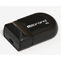 USB флеш наель Mibrand 4GB Scorpio Black USB 2.0 MI2.0/SC4M3B n