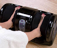 Массажер для стоп и лодыжек Foot Massager многофункциональный электрический для снятия боли в ногах черный