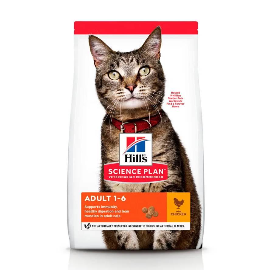 Сухий корм для кішок Hill's Science Plan Feline Adult Chicken з куркою 300 г (052742030791)