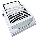 Витяжка для манікюру BQ 858-10 100W потужна професійна манікюрна витяжка BLUEQUE 100 Ватт витяг для манікюру, фото 3