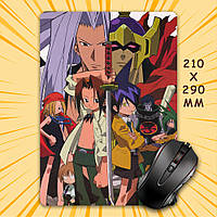 Килимок для мишки А4 - 210x290 мм Shaman King / Король Шаман 002