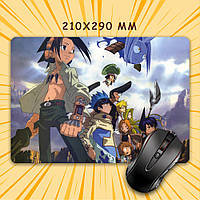 Килимок для мишки А4 - 210x290 мм Shaman King / Король Шаман 003