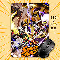 Килимок для мишки А4 - 210x290 мм Shaman King / Король Шаман 004