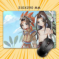 Килимок для мишки А4 - 210x290 мм Shaman King / Король Шаман 008
