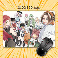 Килимок для мишки А4 - 210x290 мм Shaman King / Король Шаман 009