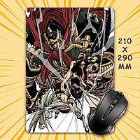 Килимок для мишки А4 - 210x290 мм Shaman King / Король Шаман 010