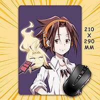 Килимок для мишки А4 - 210x290 мм Shaman King / Король Шаман 015