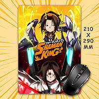 Килимок для мишки А4 - 210x290 мм Shaman King / Король Шаман 016