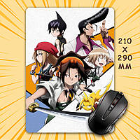 Килимок для мишки А4 - 210x290 мм Shaman King / Король Шаман 018